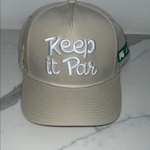 NWOT Beige golf hat